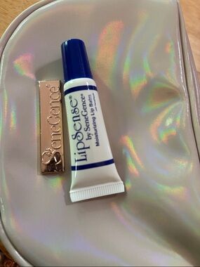 SeneGence LipSense Moisturizing Lip Balm - White & Blue
